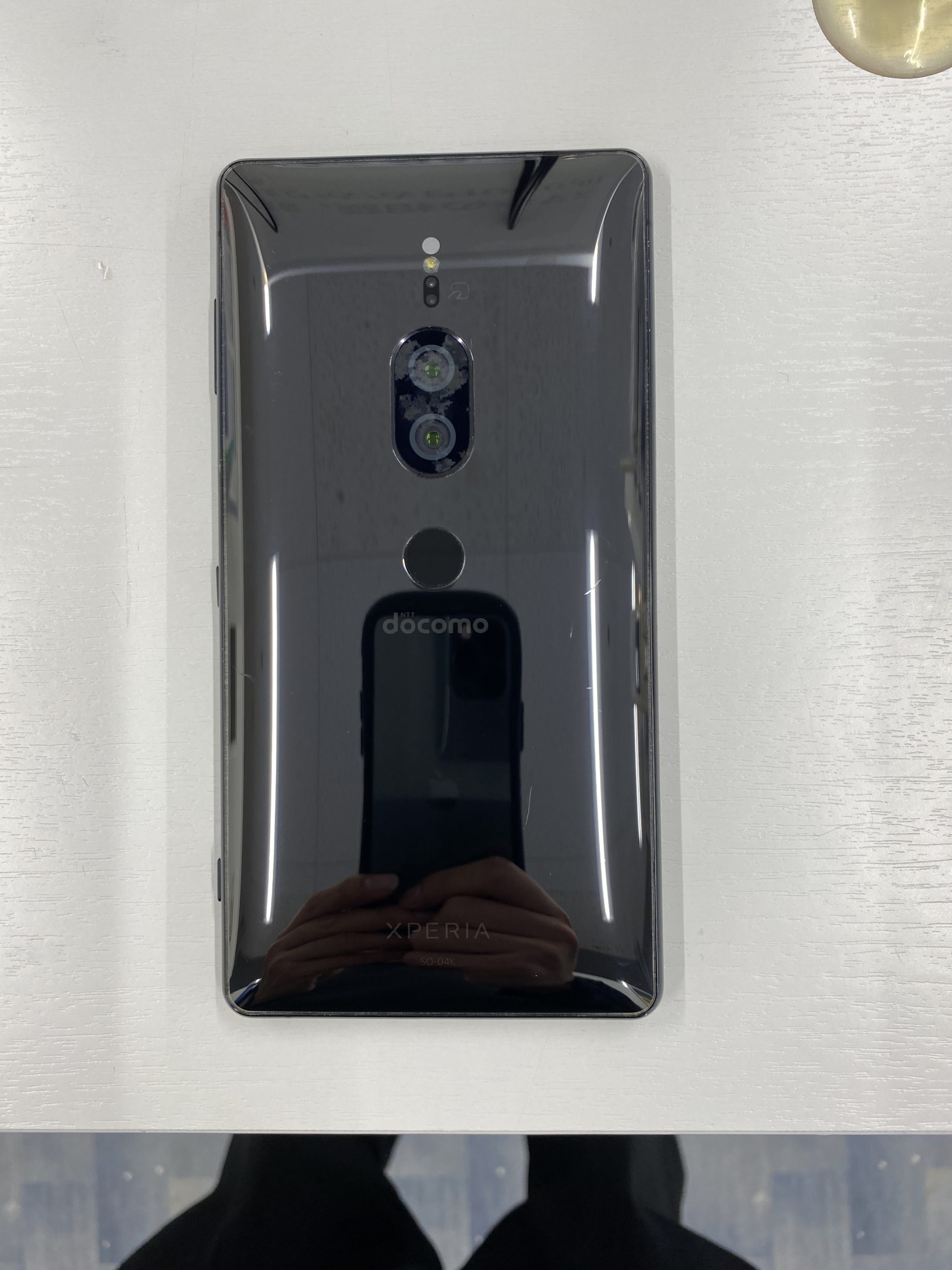 水没したAndroid-シリーズ[XPERIA]SO-04K。